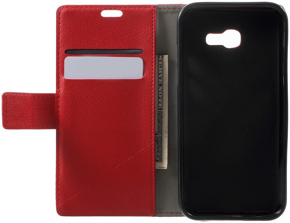 Samsung Galaxy A5 (2017) Wallet Hoesje Rood afbeelding 10