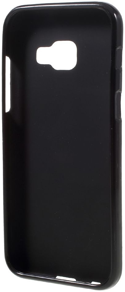 Samsung Galaxy A3 (2017) Frosted TPU Hoesje Zwart afbeelding 7