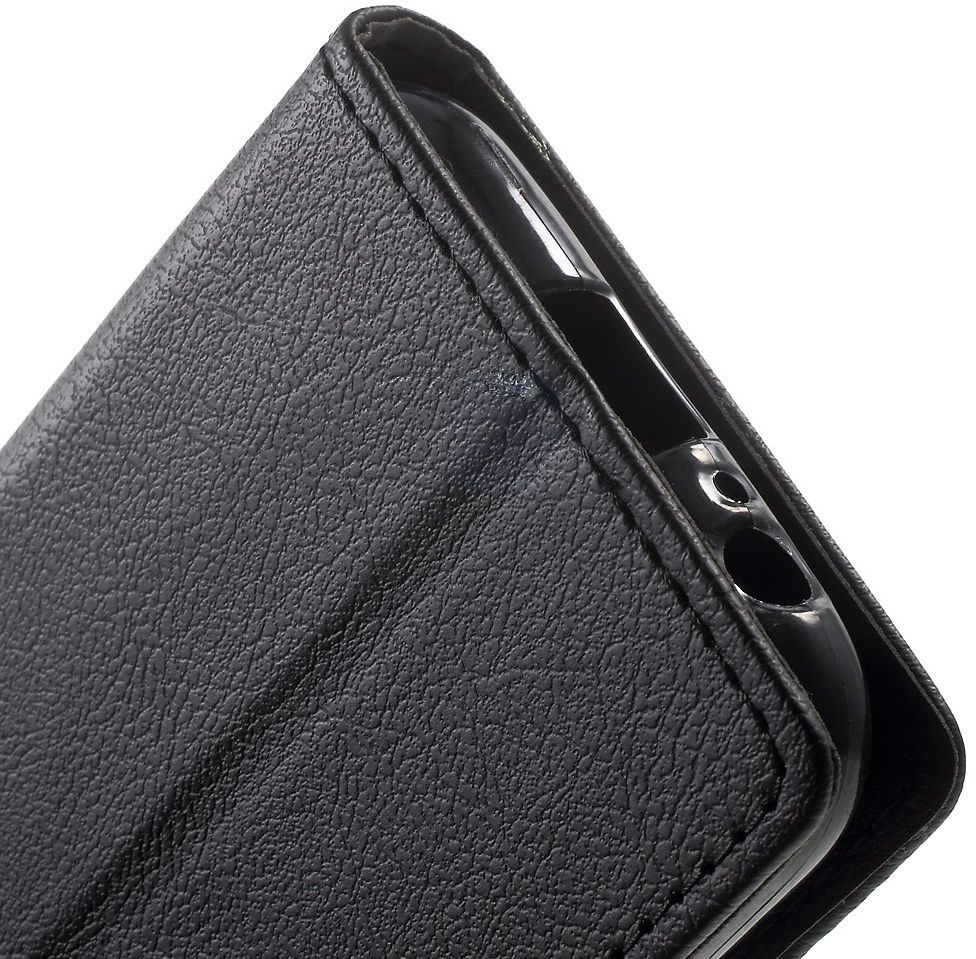 Samsung Galaxy A3 (2017) Stijlvol Portemonnee Hoesje Zwart afbeelding 9
