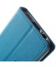 Samsung Galaxy A3 (2017) Stijlvol Portemonnee Hoesje Blauw