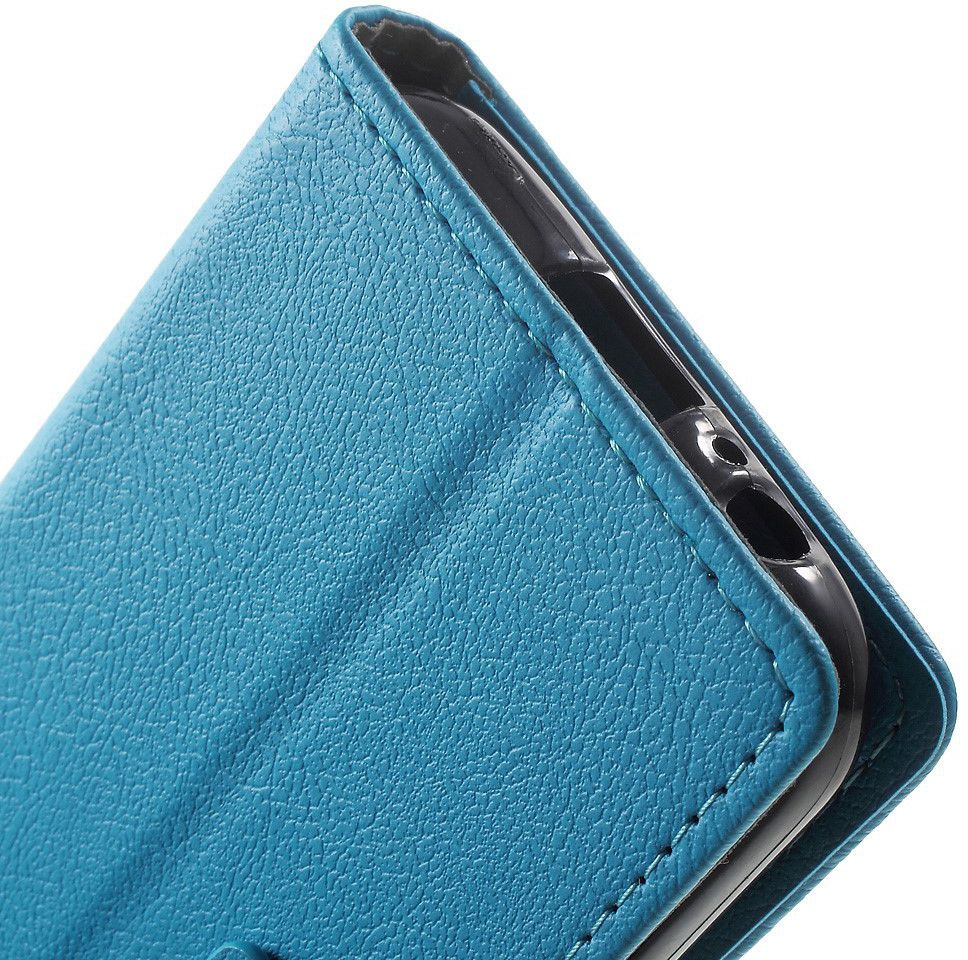 Samsung Galaxy A3 (2017) Stijlvol Portemonnee Hoesje Blauw afbeelding 9