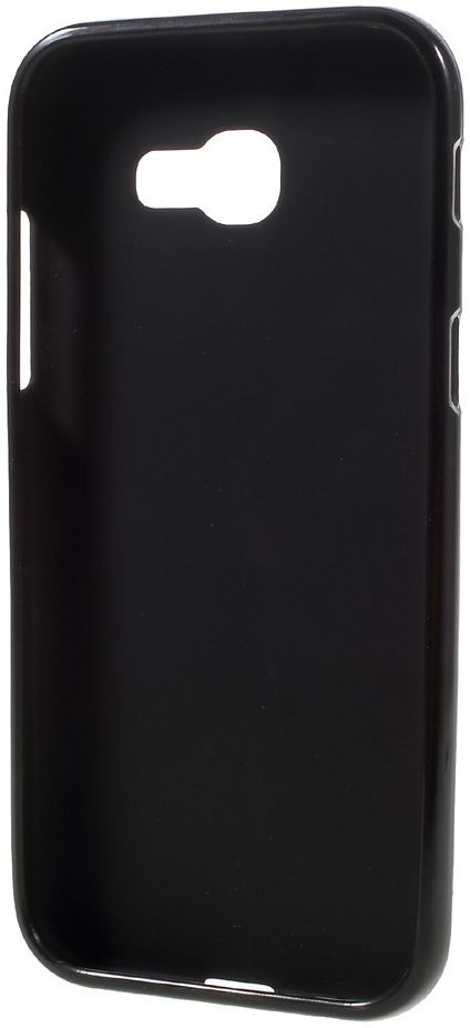 Samsung Galaxy A5 (2017) Frosted TPU Hoesje Zwart afbeelding 8
