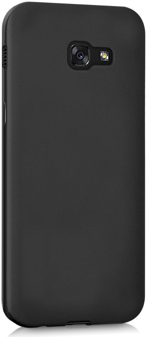 Samsung Galaxy A5 (2017) Frosted TPU Hoesje Zwart afbeelding 2