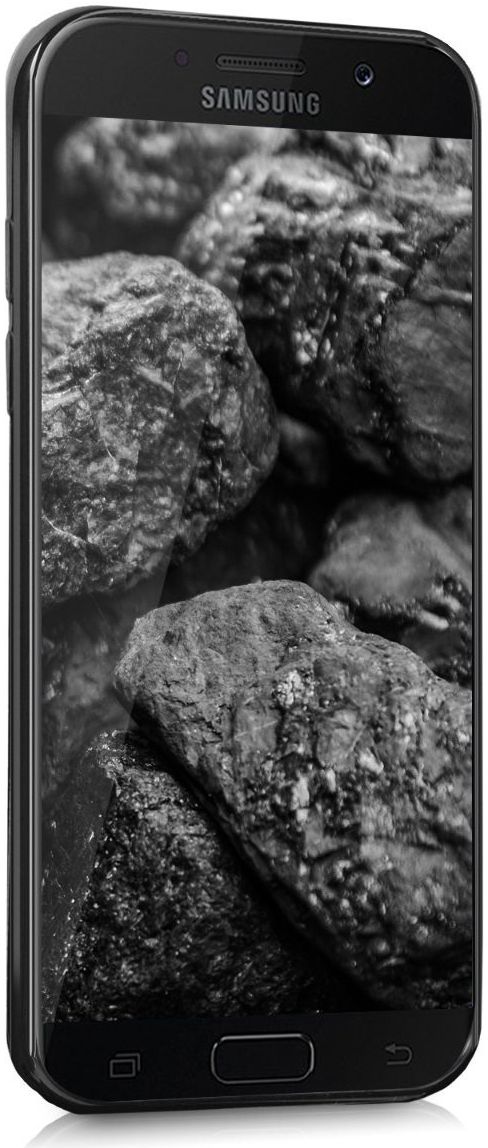 Samsung Galaxy A5 (2017) Frosted TPU Hoesje Zwart afbeelding 5