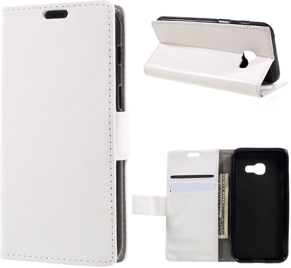 Samsung Galaxy A3 (2017) Flip Hoesje Wit afbeelding 2
