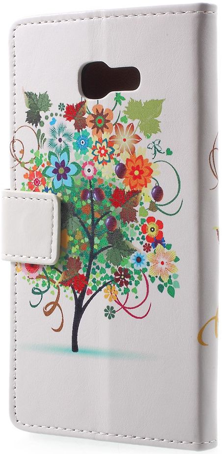 Samsung Galaxy A5 (2017) Portemonnee Print Hoesje Tree Groen afbeelding 7