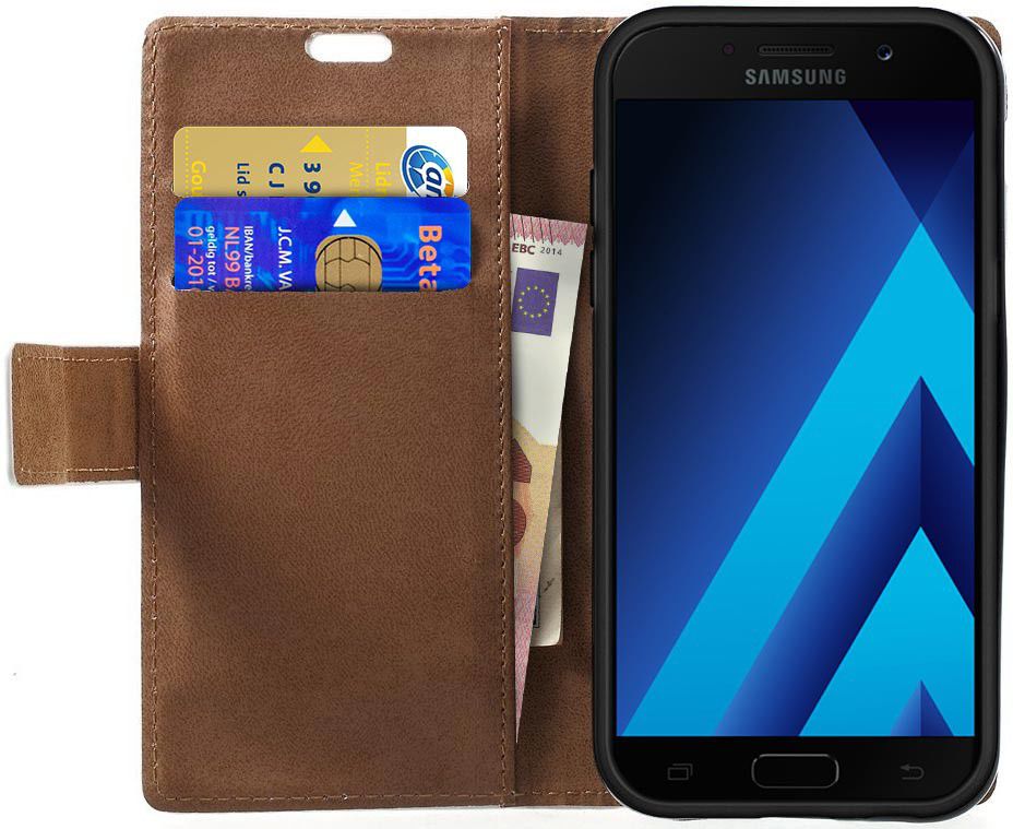 Samsung Galaxy A5 (2017) Portemonnee Print Hoesje Tree Oranje afbeelding 2