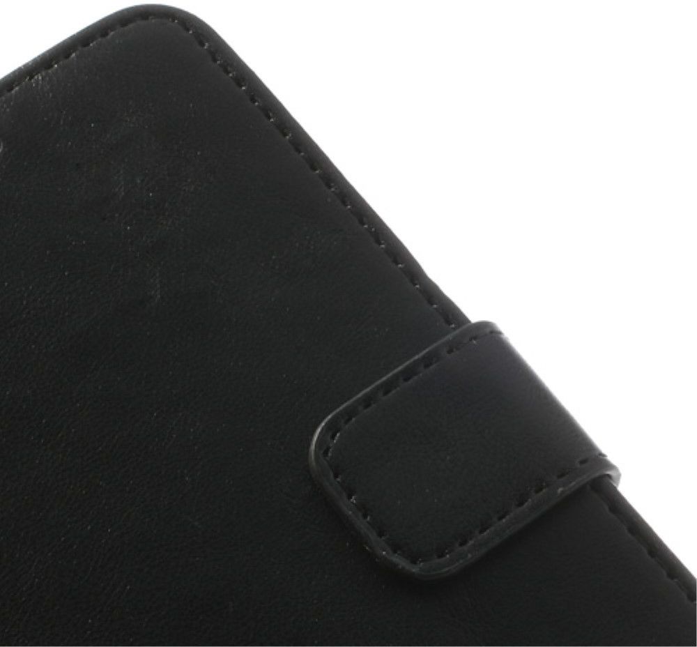 Samsung Galaxy S5 Portemonnee Stand Hoesje Zwart afbeelding 9
