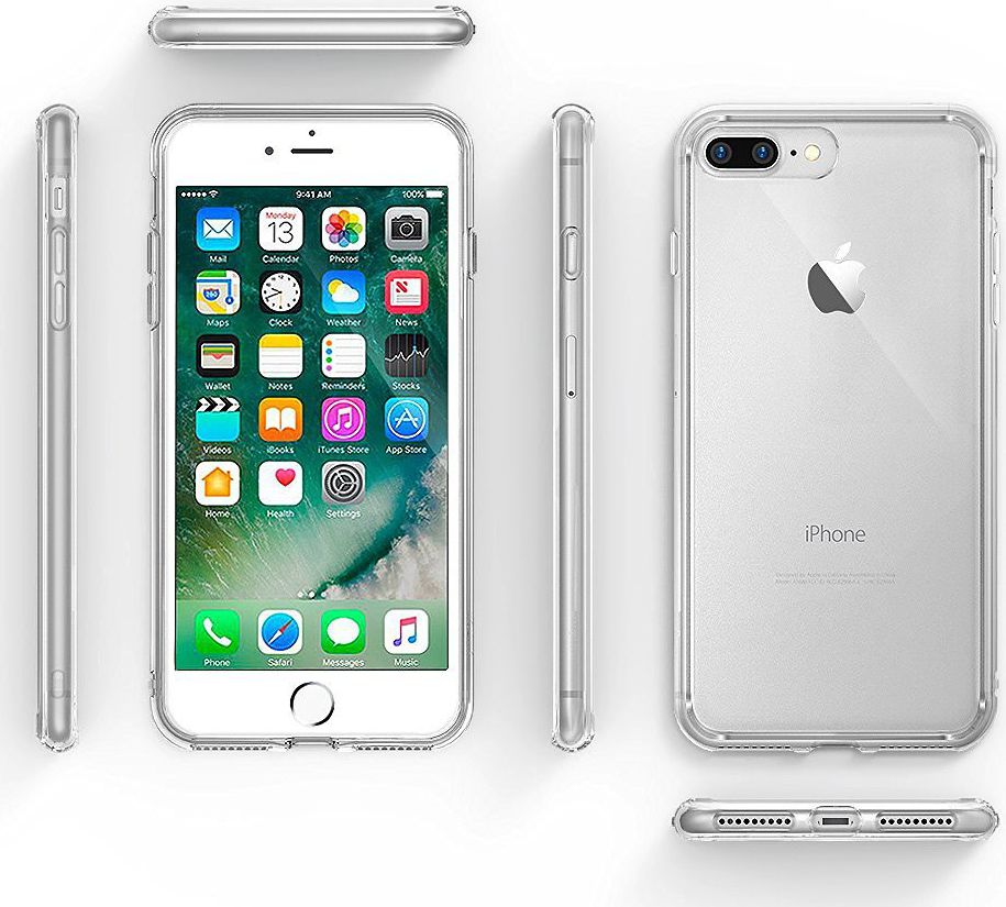 Ringke Fusion Hoesje Apple iPhone 7 Plus / 8 Plus Ink Black afbeelding 4