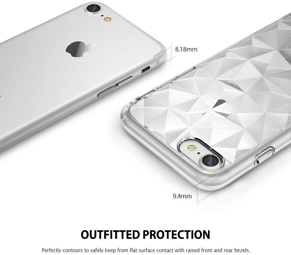 Ringke Air Prism Apple iPhone 7 / 8 Hoesje Zwart afbeelding 5