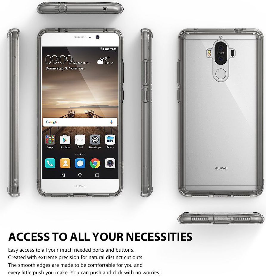 Ringke Fusion Hoesje Huawei Mate 9 Zwart afbeelding 5