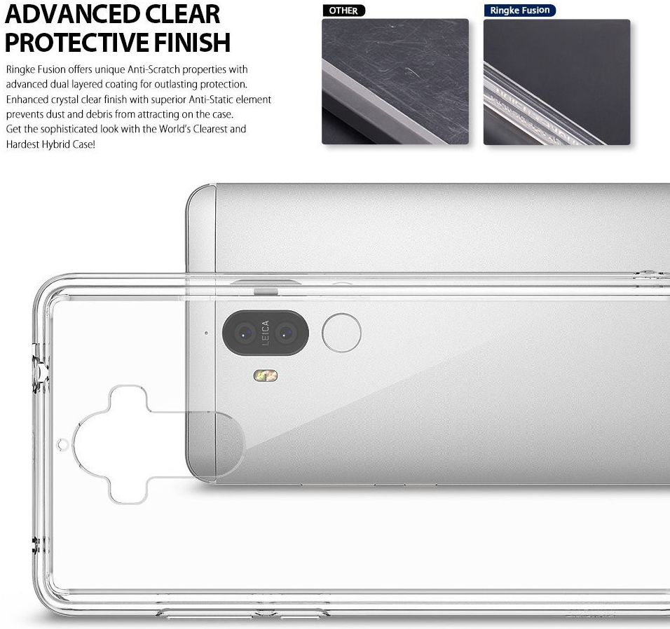 Ringke Fusion Hoesje Huawei Mate 9 Zwart afbeelding 6