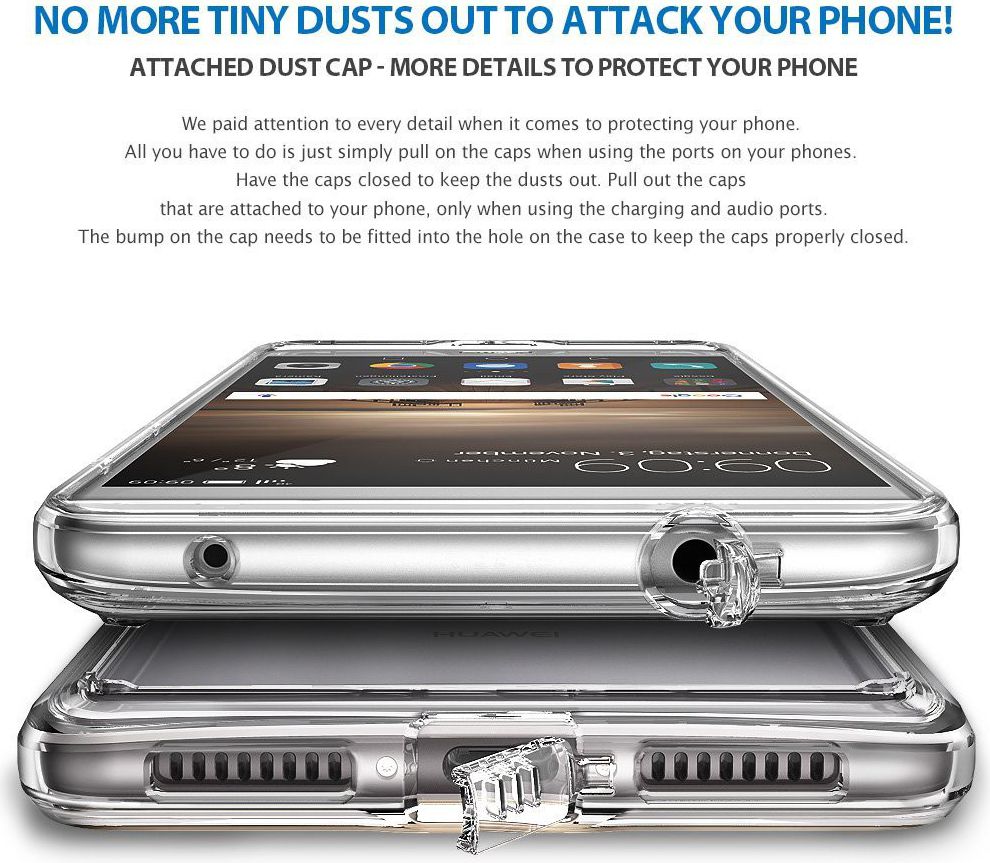 Ringke Fusion Hoesje Huawei Mate 9 Zwart afbeelding 8