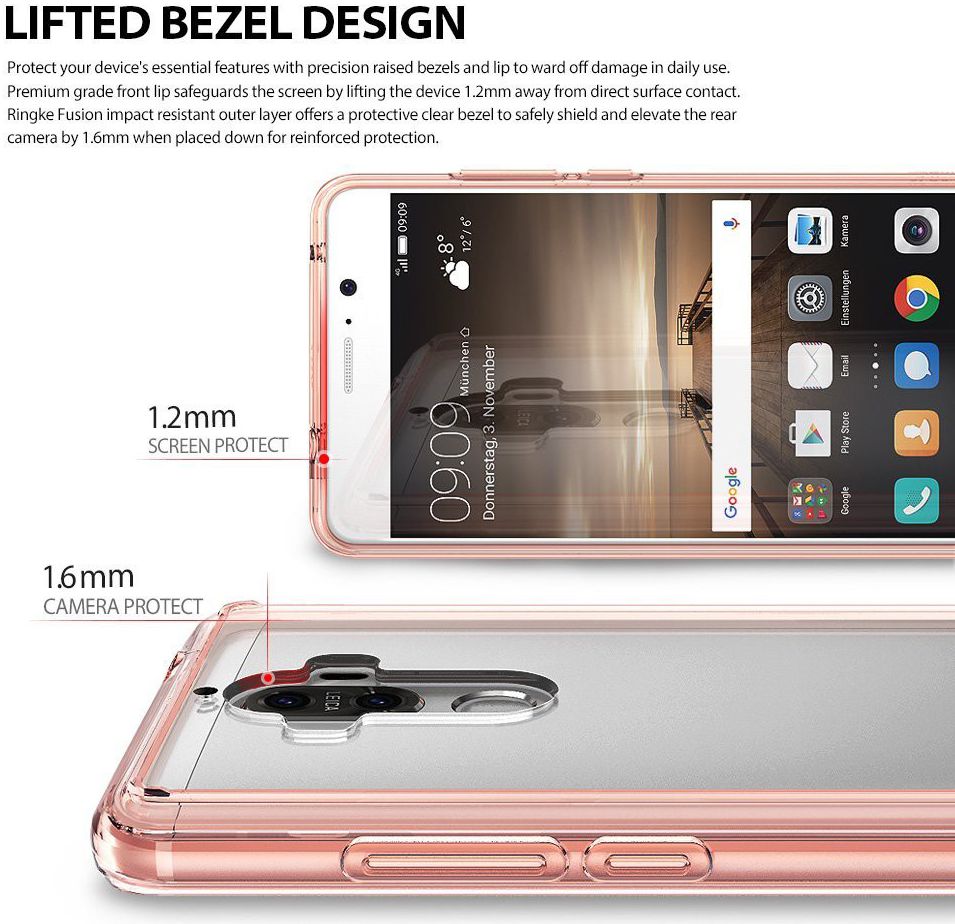 Ringke Fusion Hoesje Huawei Mate 9 Zwart afbeelding 9