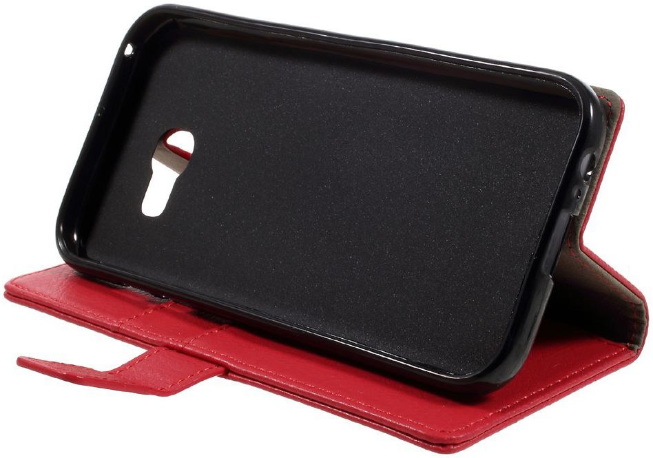 Samsung Galaxy A5 (2017) Portemonnee Hoesje Rood afbeelding 8