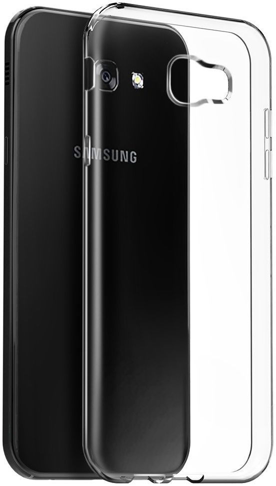 Samsung Galaxy A3 (2017) TPU Gel Hoesje Transparant afbeelding 2