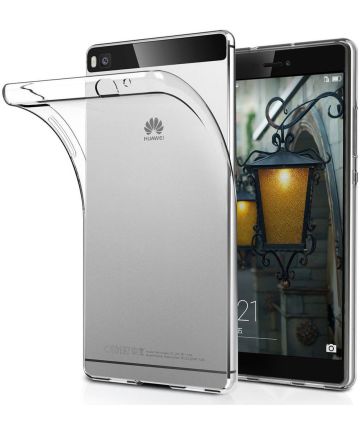 Huawei P8 Lite TPU Gel Hoesje Transparant Hoesjes