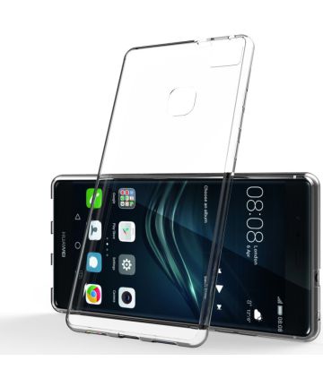 Huawei P9 Lite TPU Gel Hoesje Transparant Hoesjes