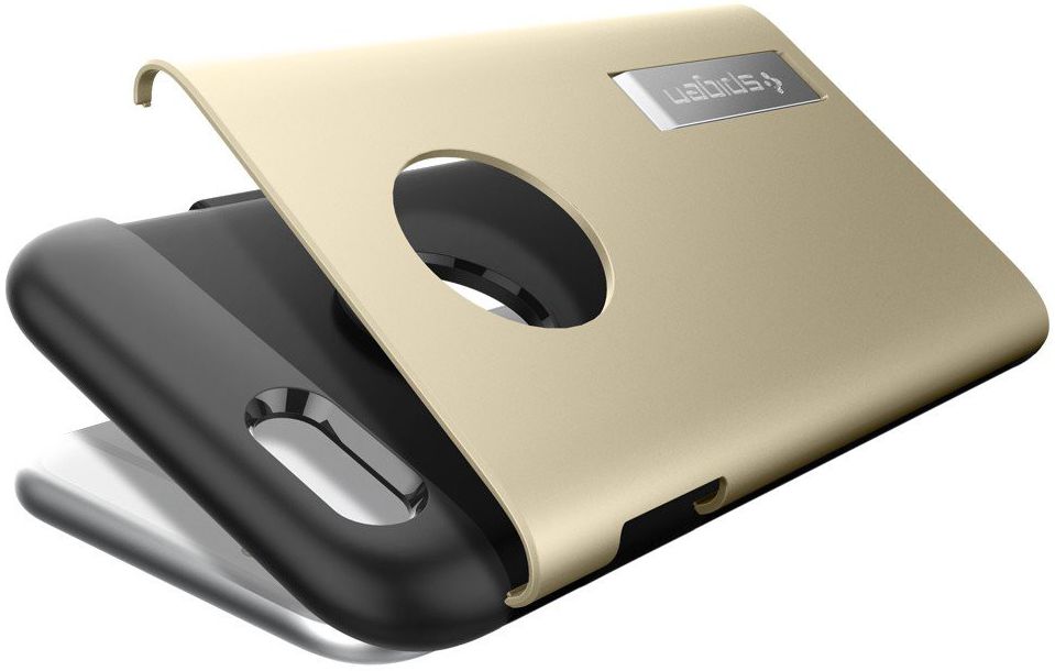 Spigen Slim Armor Case Apple iPhone 6S Champagne Gold afbeelding 2