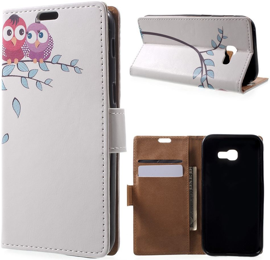 Samsung Galaxy A5 (2017) Portemonnee Print Love Owl afbeelding 10