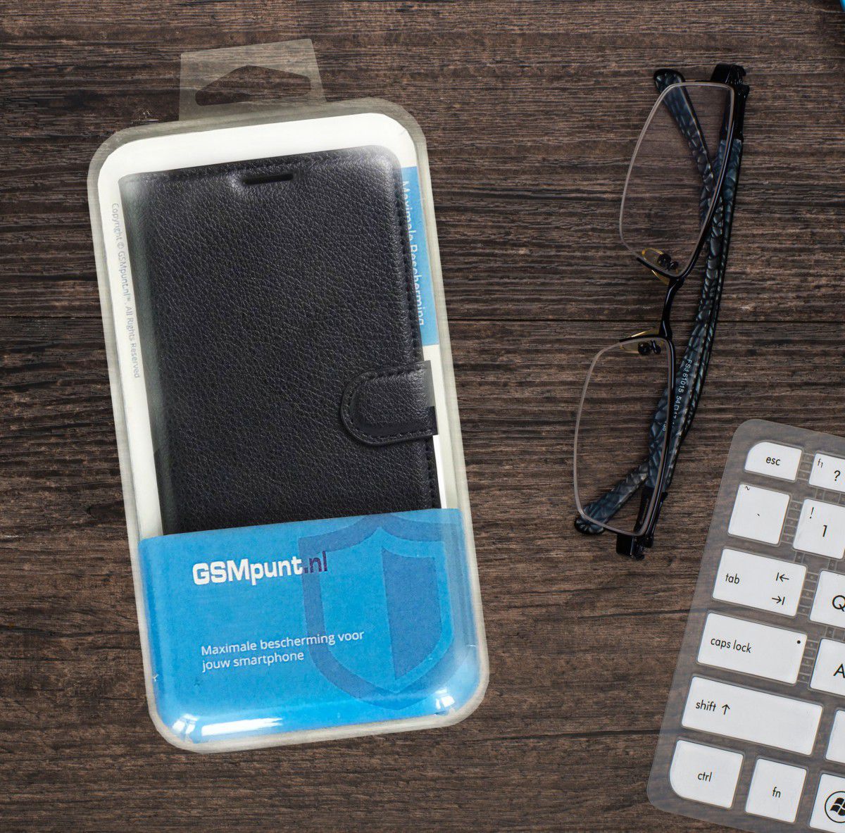 Lenovo P2 Portemonnee Hoesje Zwart afbeelding 8