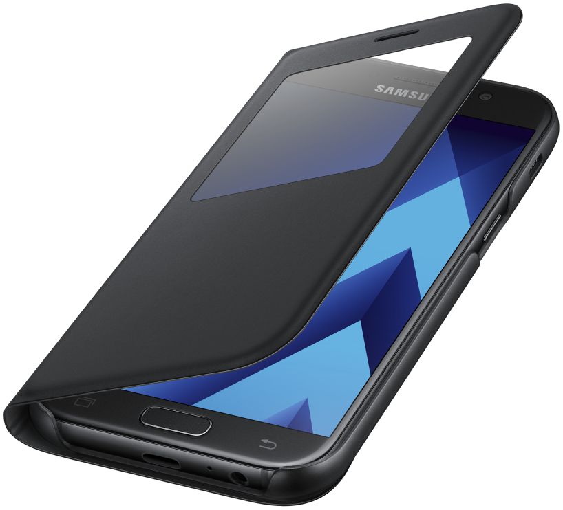 Samsung Galaxy A5 (2017) S-View Cover Zwart Origineel afbeelding 5