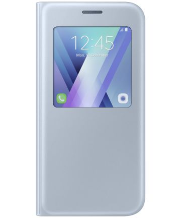 Samsung Galaxy A5 (2017) S-View Cover Blauw Origineel Hoesjes