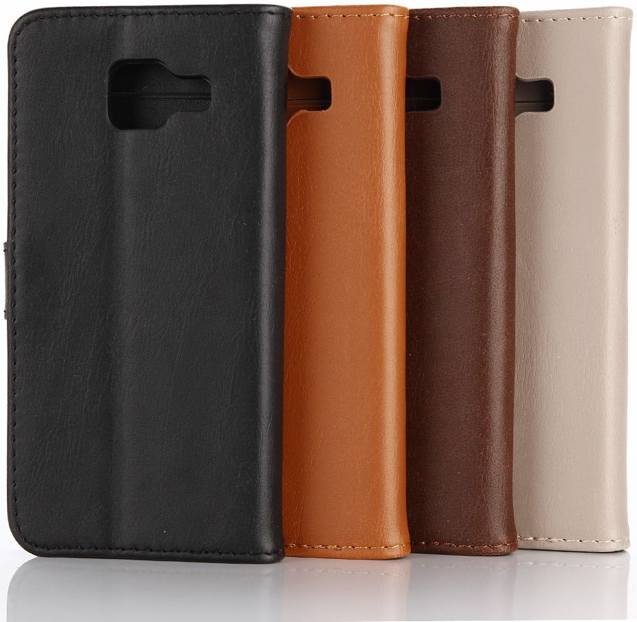 Samsung Galaxy A5 2017 Bookcover Retro Hoesje Bruin afbeelding 10