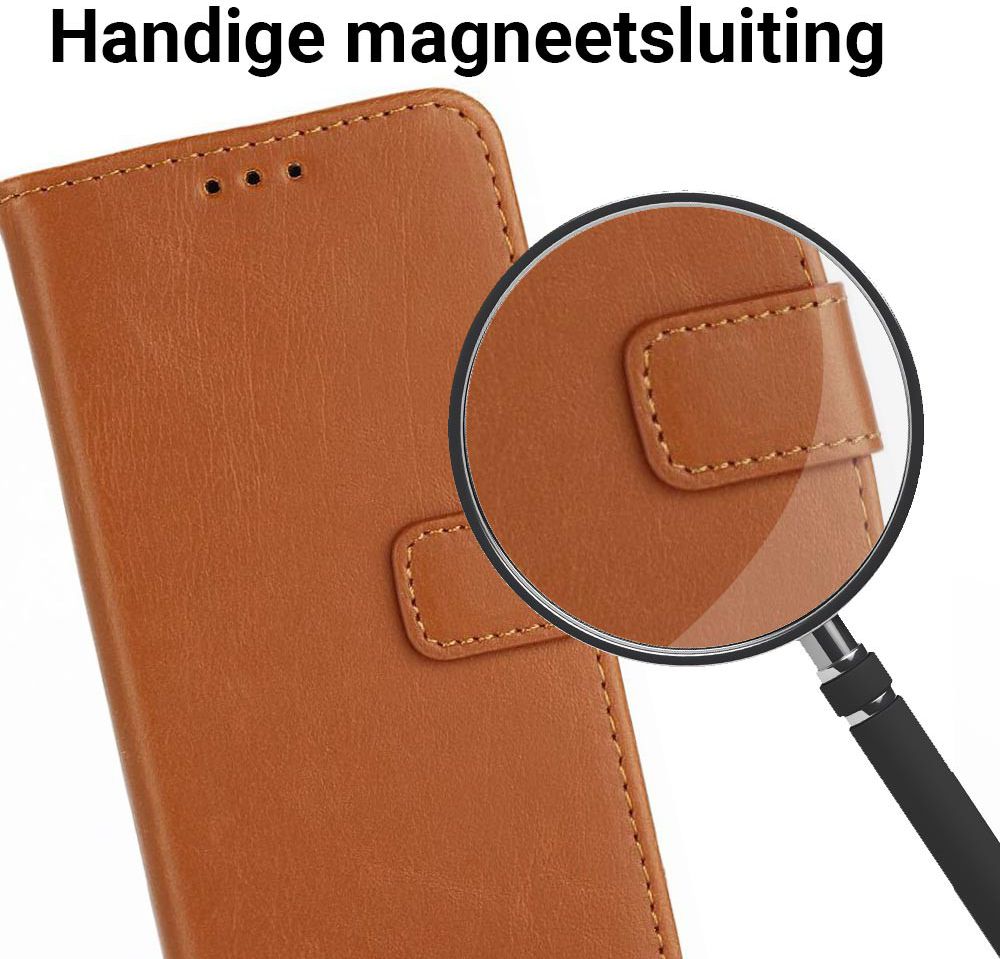 Samsung Galaxy A5 2017 Bookcover Retro Hoesje Bruin afbeelding 3