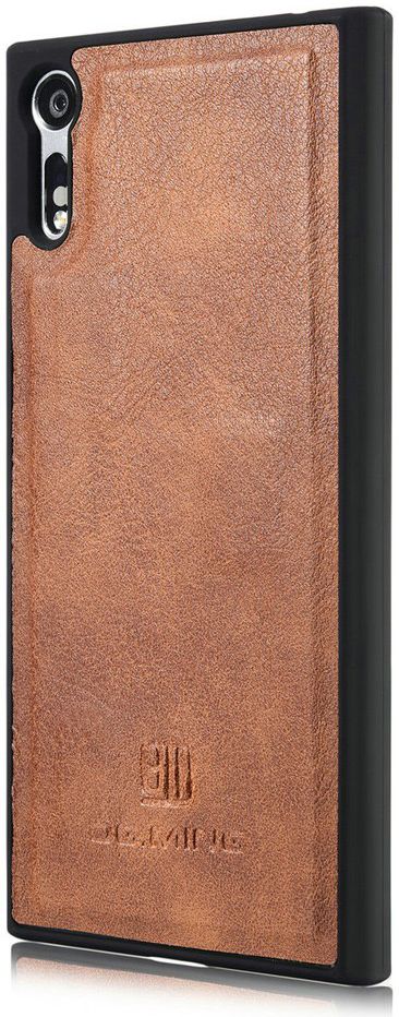 Sony Xperia XZ / XZs Echt Leren Portemonnee Hoesje Bruin afbeelding 6