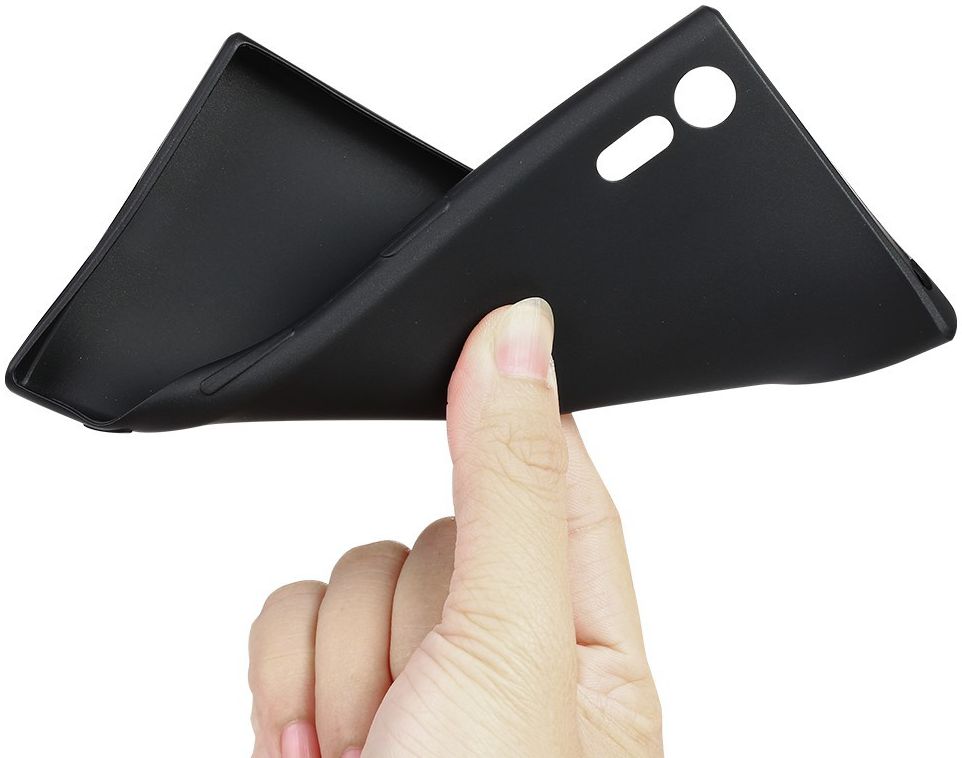 Sony Xperia XZ / XZs TPU Hoesje Zwart afbeelding 3