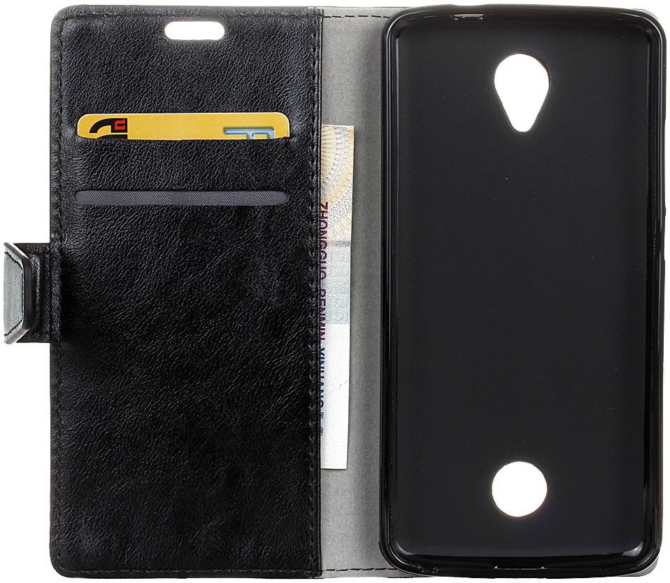 Acer Liquid Zest Portemonnee Hoesje Zwart afbeelding 8