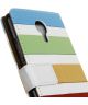 Acer Liquid Z6 Plus portemonnee hoesje met print Stripes