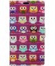 Alcatel Pixi 4 (4) portemonnee hoesje met print Owls