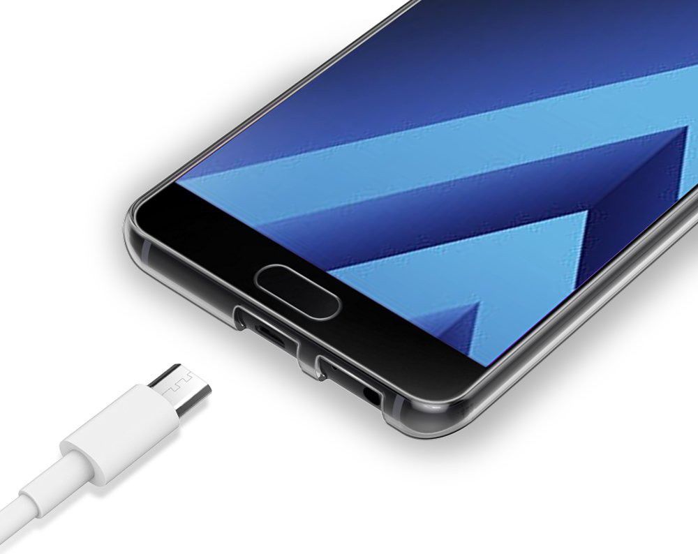 Samsung Galaxy A5 (2017) Hoesje Dun TPU Transparant afbeelding 4