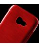 Samsung Galaxy A5 (2017) Brushed Soft TPU Case Rood