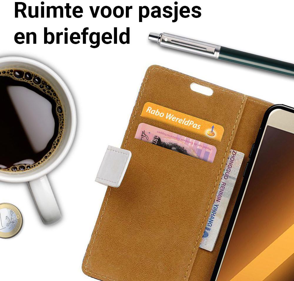 Samsung Galaxy A5 (2017) Portemonnee Print Hoesje Love Owls afbeelding 4