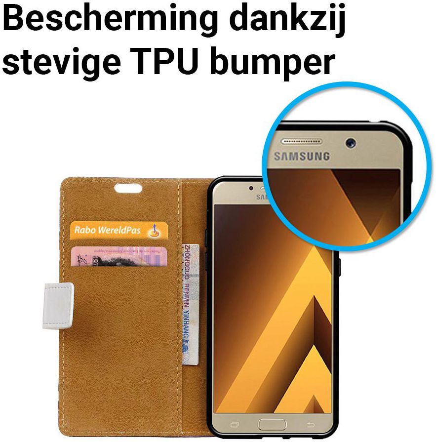 Samsung Galaxy A5 (2017) Portemonnee Print Hoesje Love Owls afbeelding 5
