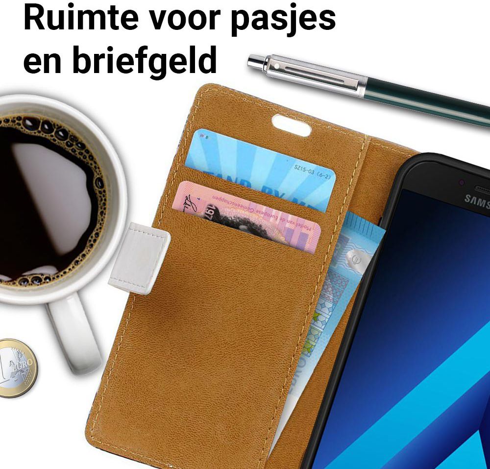 Samsung Galaxy A5 (2017) Portemonnee Print Hoesje Postcard afbeelding 3