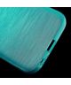 Samsung Galaxy A3 (2017) Geborsteld TPU Case Blauw