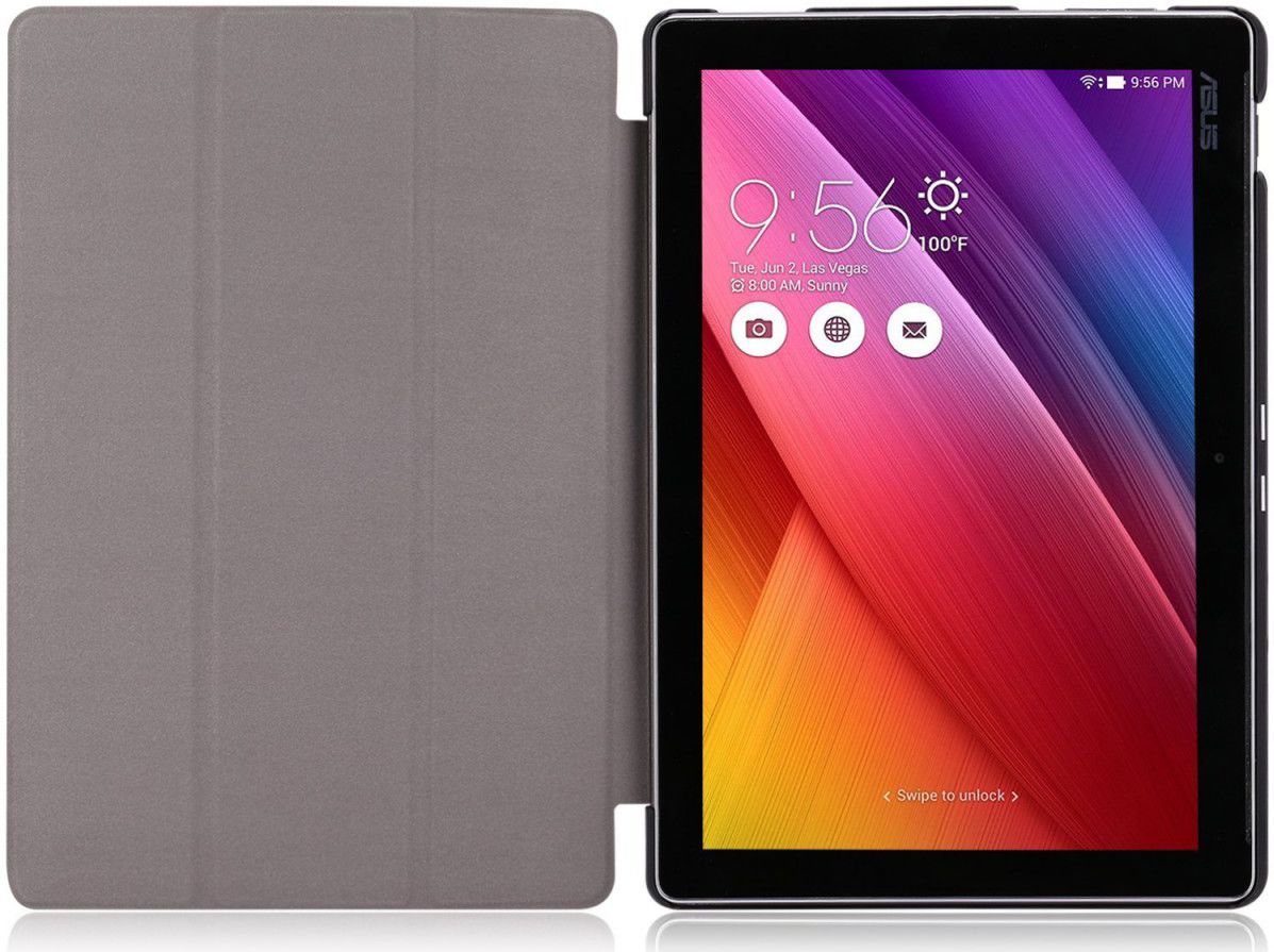 Asus ZenPad 10 Tri-Fold Flip Case Zwart afbeelding 8