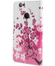 Huawei Nova Portemonnee Hoesje Roze Bloesem
