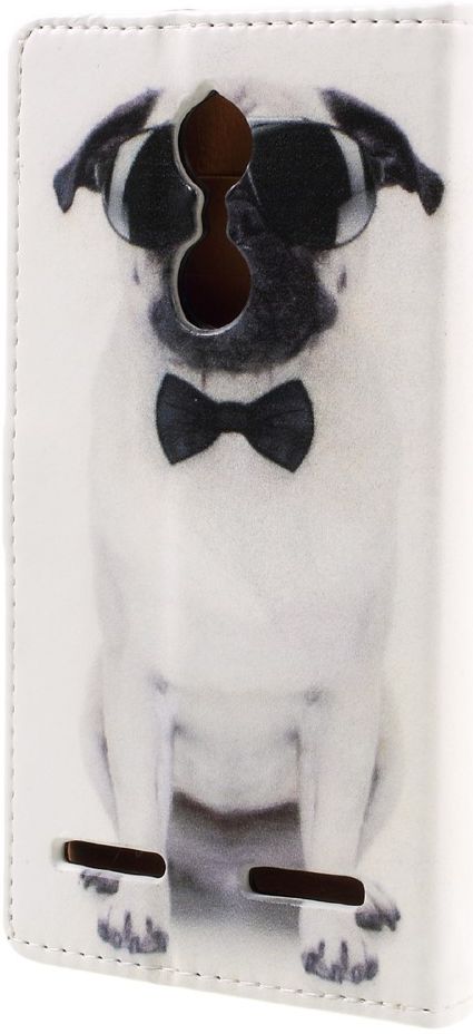 Lenovo K6 Portemonnee Hoesje Hond afbeelding 3