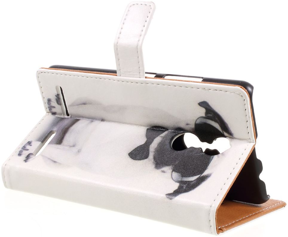 Lenovo K6 Portemonnee Hoesje Hond afbeelding 5