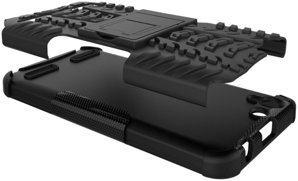 Lenovo Vibe K5/K5 Plus Hybrid Kickstand Hoesje Zwart afbeelding 10
