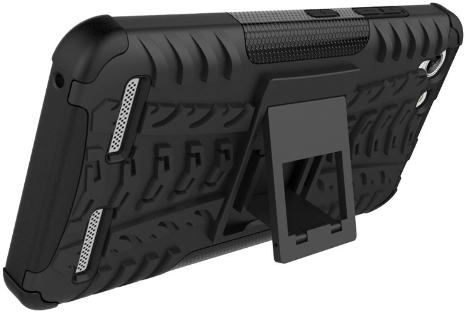 Lenovo Vibe K5/K5 Plus Hybrid Kickstand Hoesje Zwart afbeelding 3
