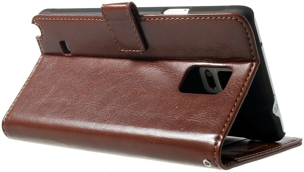 Samsung Galaxy Note 4 Wallet Case Bruin afbeelding 7