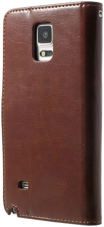 Samsung Galaxy Note 4 Wallet Case Bruin afbeelding 8