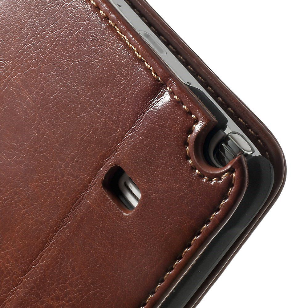 Samsung Galaxy Note 4 Wallet Case Bruin afbeelding 9
