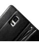 Samsung Galaxy Note 4 Wallet Case Zwart
